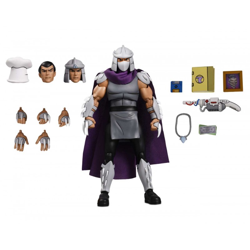 TEENAGE MUTANT NINJA TURTLES CARTOON SHREDDER ULTIMATE ACTION FIGURE NECA TEENAGE MUTANT NINJA TURTLES CARTOON SHREDDER ULTIMATE ACTION FIGURE NECA
