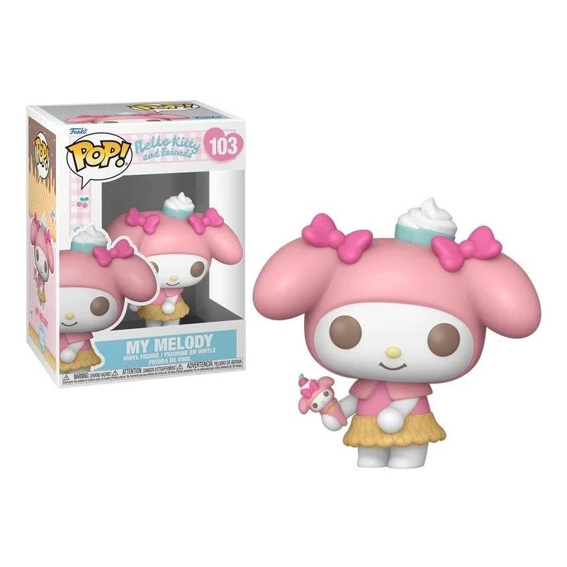 FUNKO POP! HELLO KITTY AND FRIENDS 103 MY MELODY BOBBLE HEAD KNOCKER FIGURE FUNKO FUNKO POP! HELLO KITTY AND FRIENDS 103 MY MELODY BOBBLE HEAD KNOCKER FIGURE FUNKO
