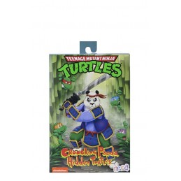 TEENAGE MUTANT NINJA TURTLES CARTOON PANDA KHAN ULTIMATE ACTION FIGURE NECA