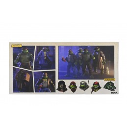 NECA TEENAGE MUTANT NINJA TURTLES MIRAGE COMICS GANGSTER TURTLES 4-PACK PVC ACTION FIGURES