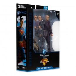 DC MULTIVERSE SUPERMAN MOVIE 2025 LEX LUTHOR AND BABY KAIJU DELUXE ACTION FIGURE MC FARLANE