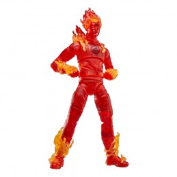 MARVEL LEGENDS THE FANTASTIC FOUR HUMAN TORCH ACTION FIGURE HASBRO
