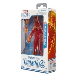 MARVEL LEGENDS THE FANTASTIC FOUR HUMAN TORCH ACTION FIGURE HASBRO