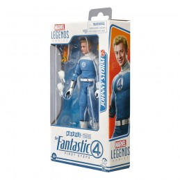 HASBRO MARVEL LEGENDS THE FANTASTIC FOUR FIRST STEPS JOHNNY STORM PVC ACTION FIGURE