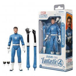 HASBRO MARVEL LEGENDS THE FANTASTIC FOUR FIRST STEPS MISTER FANTASTIC PVC ACTION FIGURE