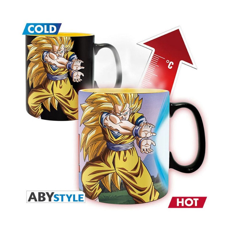 ABYSTYLE DRAGON BALL Z KAMEHAMEHA HEATCHANGE MAGIC MUG