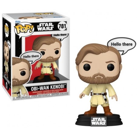 FUNKO POP! STAR WARS 781 OBI-WAN KENOBI BOBBLE HEAD FIGURE