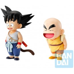 DRAGON BALL GOKU & KRILLIN ICHIBANSHO STATUA FIGURE BANDAI