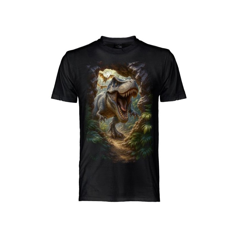 T SHIRT CHILDREN DARK EMBER T-REX T SHIRT CHILDREN DARK EMBER T-REX