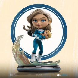 FANTASTIC FOUR FIRST STEPS INVISIBLE WOMAN AND FRANKLIN MINICO FIGURE STATUA IRON STUDIOS