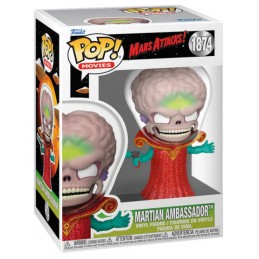 FUNKO FUNKO POP! MARS ATTACKS! MARTIAN AMBASSADOR BOBBLE HEAD FIGURE