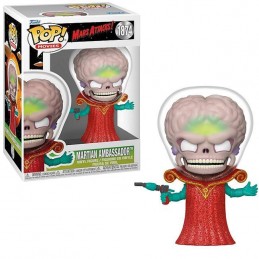 FUNKO FUNKO POP! MARS ATTACKS! MARTIAN AMBASSADOR BOBBLE HEAD FIGURE
