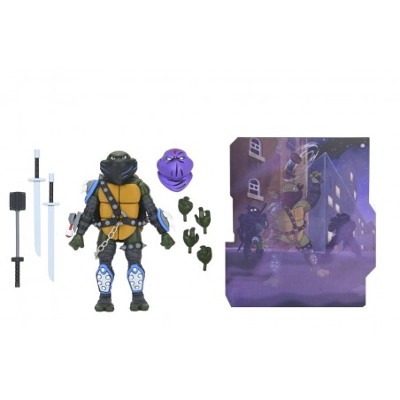 TEENAGE MUTANT NINJA TURTLES CARTOON DARK LEO ACTION FIGURE