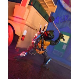 NECA TMNT NINJA TURTLES CARTOON DARK LEO PVC ACTION FIGURE