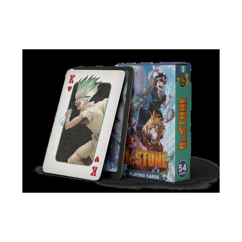DO NOT PANIC GAMES MANGACARDS DR. STONE POKER PLAYING CARDS DO NOT PANIC GAMES MANGACARDS DR. STONE POKER PLAYING CARDS