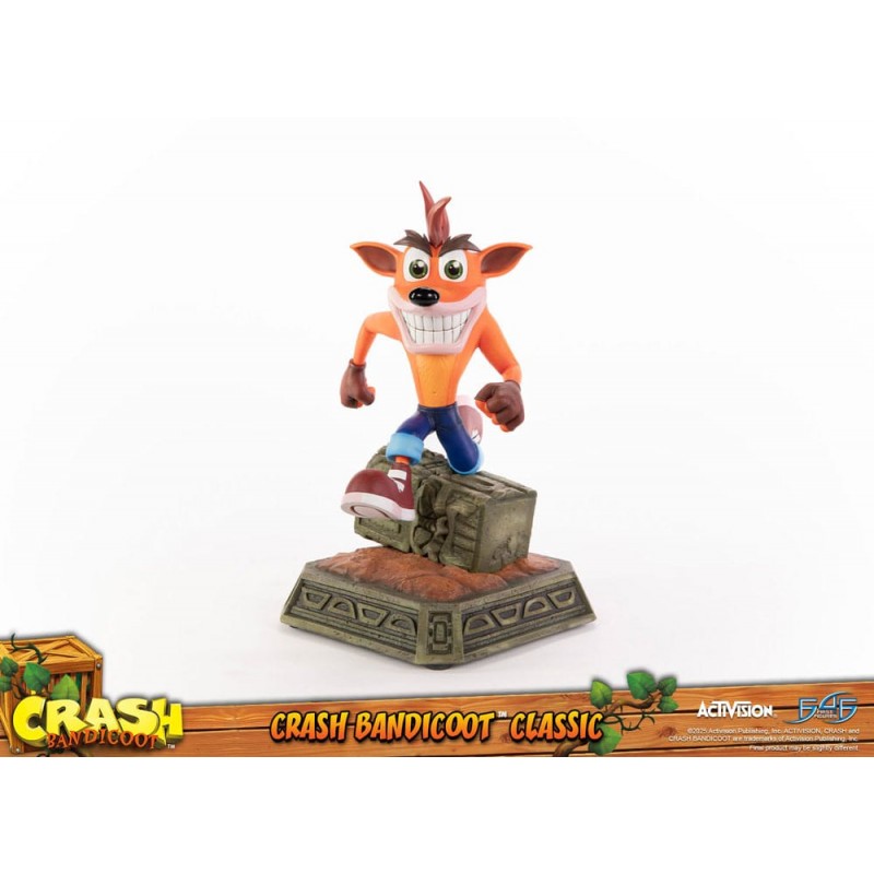 CRASH BANDICOOT CLASSIC STATUA FIGURE FIRST4FIGURES CRASH BANDICOOT CLASSIC STATUA FIGURE FIRST4FIGURES