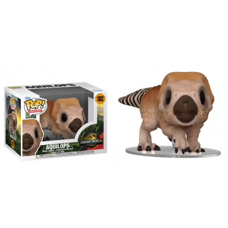 JURASSIC WORLD REBIRTH FUNKO POP! MOVIES AQUILOPS BOBBLE HEAD FIGURE