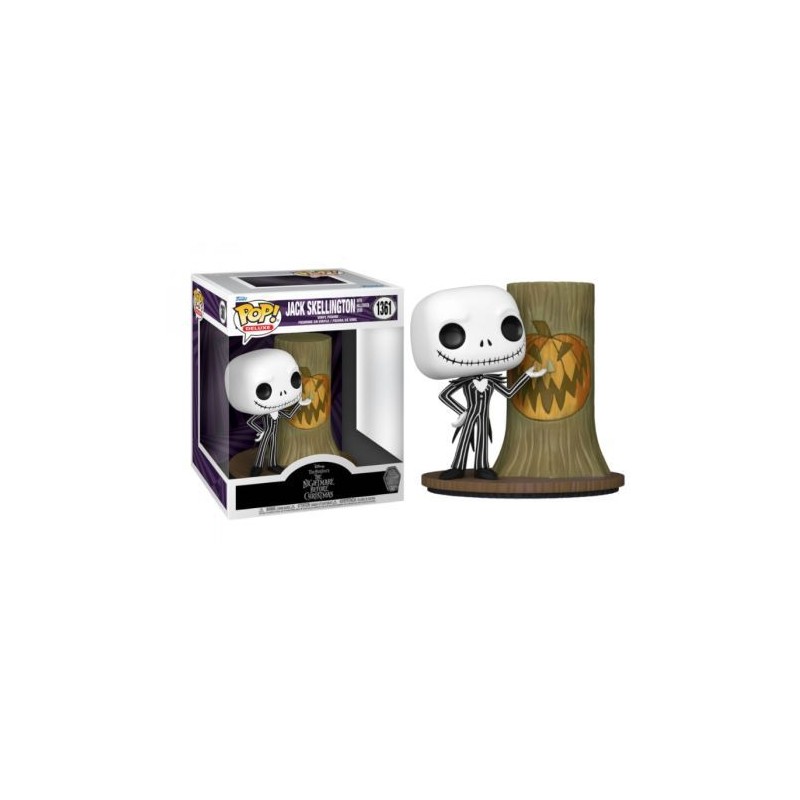 FUNKO FUNKO POP! THE NIGHTMARE BEFORE CHRISTMAS JACK SKELLINGTON HALLOWEEN DOOR DELUXE BOBBLE HEAD FIGURE FUNKO FUNKO POP! THE NIGHTMARE BEFORE CHRISTMAS JACK SKELLINGTON HALLOWEEN DOOR DELUXE BOBBLE HEAD FIGURE