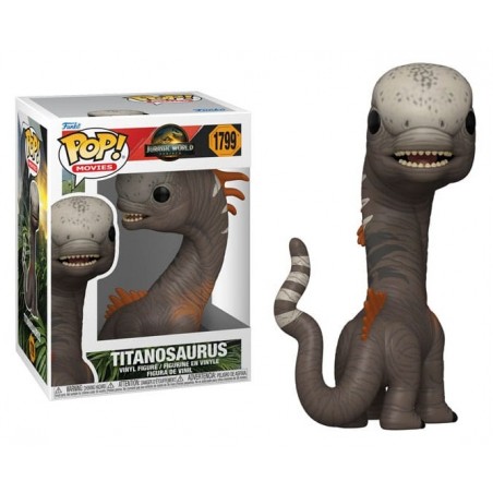 JURASSIC WORLD REBIRTH FUNKO POP! TITANOSAURUS BOBBLE HEAD