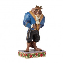 LA BELLA E LA BESTIA BESTIA ABITO DA BALLO DISNEY TRADITIONS STATUA FIGURE ENESCO