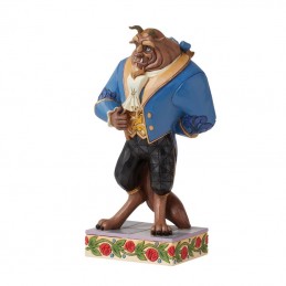 LA BELLA E LA BESTIA BESTIA ABITO DA BALLO DISNEY TRADITIONS STATUA FIGURE ENESCO