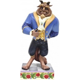 LA BELLA E LA BESTIA BESTIA ABITO DA BALLO DISNEY TRADITIONS STATUA FIGURE ENESCO