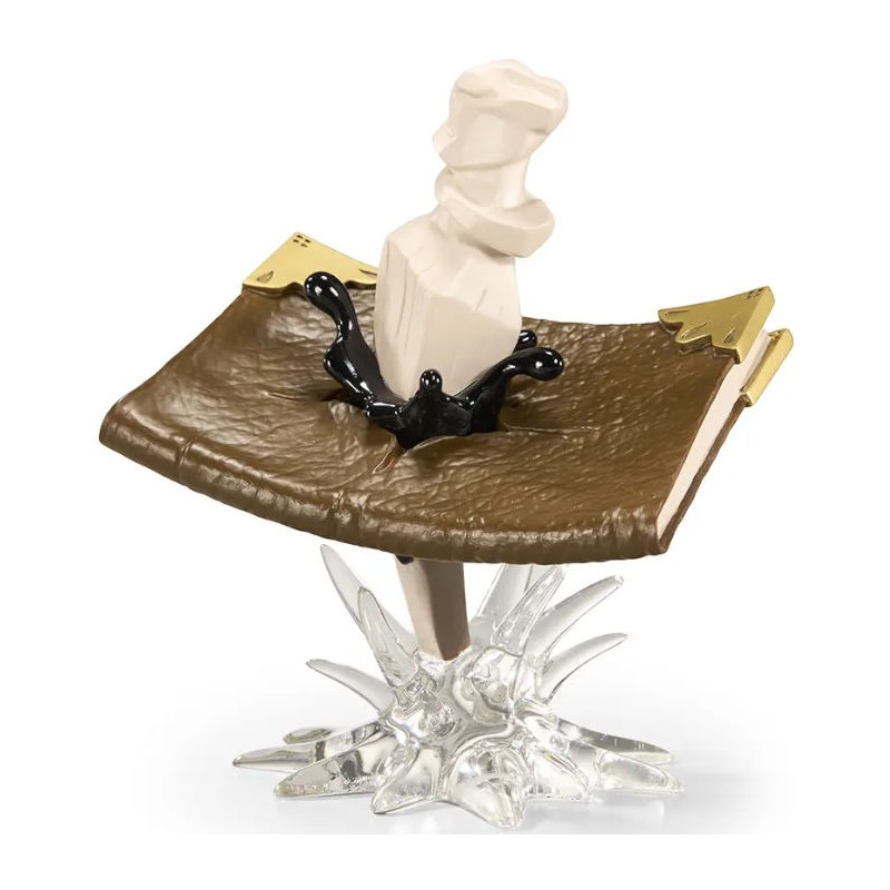 NOBLE COLLECTIONS HARRY POTTER TOM RIDDLE'S DIARY WITH BASILISK FANG STATUE FIGURE NOBLE COLLECTIONS HARRY POTTER TOM RIDDLE'S DIARY WITH BASILISK FANG STATUE FIGURE