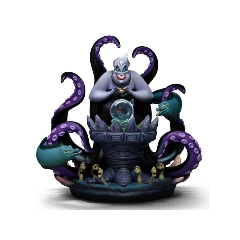 IRON STUDIOS DISNEY THE LITTLE MERMAID URSULA ART SCALE DELUXE 1/10 STATUE RESIN FIGURE IRON STUDIOS DISNEY THE LITTLE MERMAID URSULA ART SCALE DELUXE 1/10 STATUE RESIN FIGURE