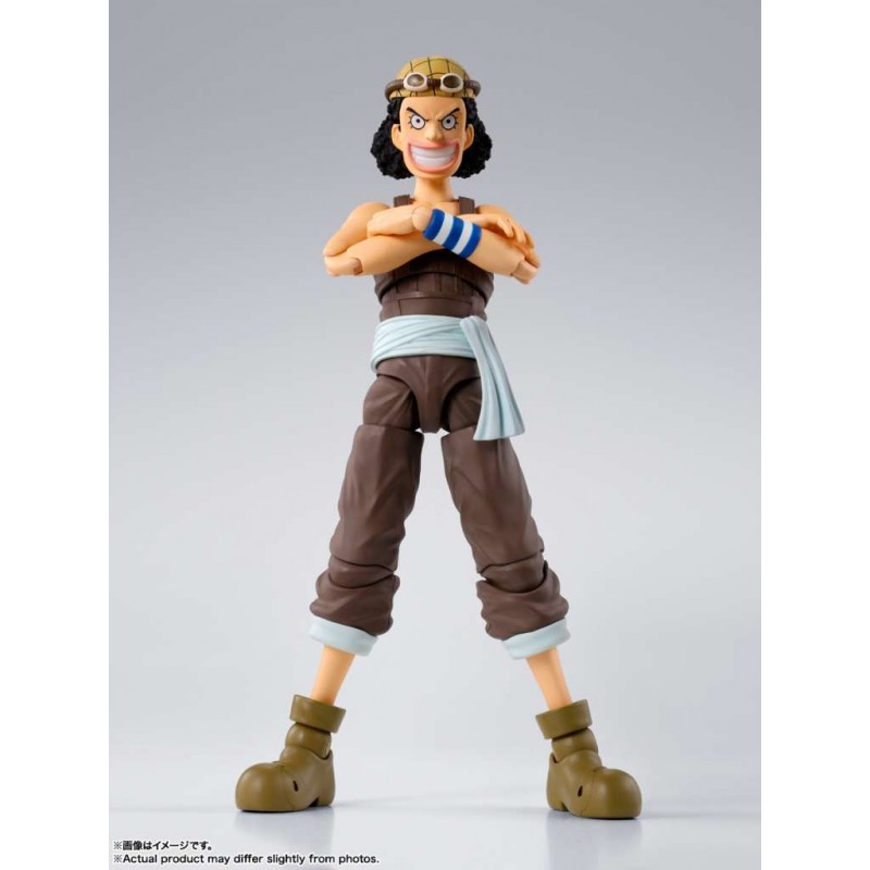 ONE PIECE USOPP ROMANCE DAWN S.H. FIGUARTS ACTION FIGURE BANDAI ONE PIECE USOPP ROMANCE DAWN S.H. FIGUARTS ACTION FIGURE BANDAI