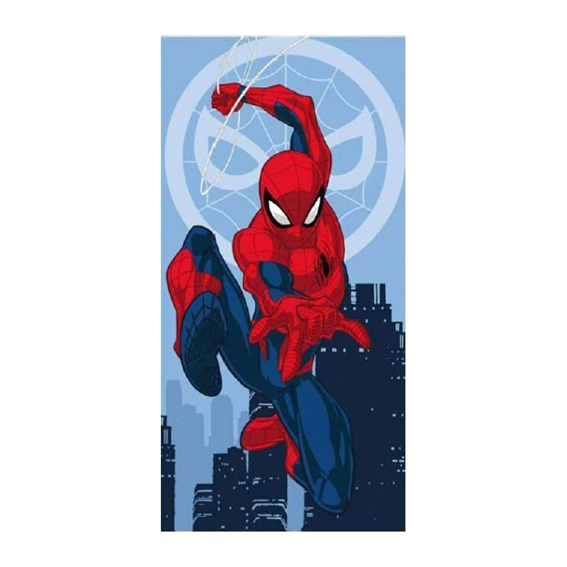 AYMAX SPIDER-MAN BEACH BATH TOWEL 140X70CM AYMAX SPIDER-MAN BEACH BATH TOWEL 140X70CM