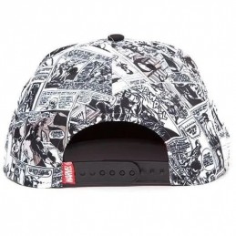 DIFUZED MARVEL LOGO WITH STRIPS ALL OVER BASEBALL CAP