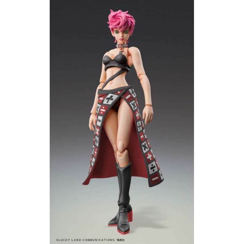 MEDICOS ENTERTAINMENT JOJO'S BIZARRE ADVENTURE TRISH UNA BLACK VERSION CHOZOKADO PVC ACTION FIGURE MEDICOS ENTERTAINMENT JOJO'S BIZARRE ADVENTURE TRISH UNA BLACK VERSION CHOZOKADO PVC ACTION FIGURE