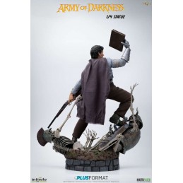 ARMY OF DARKNESS ASH WILLIAMS 1/4 PLUS FORMAT STATUA RESINA FIGURE INFINITE STATUE
