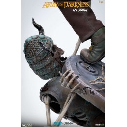 INFINITE STATUE ARMY OF DARKNESS ASH WILLIAMS 1/4 SCALE PLUS FORMAT STATUE RESIN FIGURE