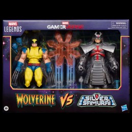 MARVEL LEGENDS GAMERVERSE WOLVERINE VS SILVER SAMURAI 2-PACK ACTION FIGURES HASBRO
