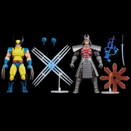 MARVEL LEGENDS GAMERVERSE WOLVERINE VS SILVER SAMURAI 2-PACK ACTION FIGURES HASBRO