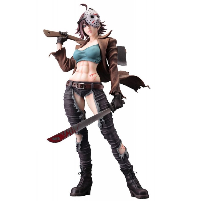 KOTOBUKIYA FREDDY VS JASON VOORHEES JASON BISHOUJO 2ND EDITION 1/7 SCALE STATUE PVC FIGURE