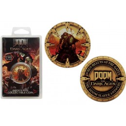 FANATTIK DOOM THE DARK AGES DOOM SLAYER LIMITED COLLECTIBLE COIN