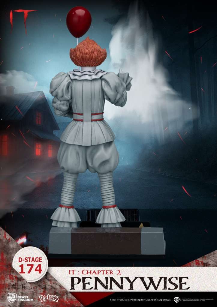 BEAST KINGDOM DSTAGE IT CHAPTER 2 PENNYWISE STATUA FIGURE DIORAMA