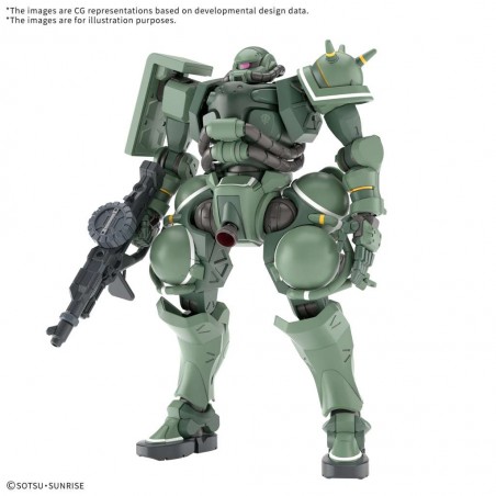 HIGH GRADE HG ZAKU GQ 1/144 SCALE MODEL KIT GUNPLA FIGURE