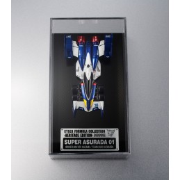 FUTURE GPX CYBER FORMULA SUPER ASURADA 01 HERITAGE EDITION 14CM REPLICA MEGAHOUSE