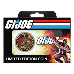 FANATTIK G.I. JOE A REAL AMERICAN HERO 60TH ANNIVERSARY 24K GOLD PLATED COIN LIMITED EDITION