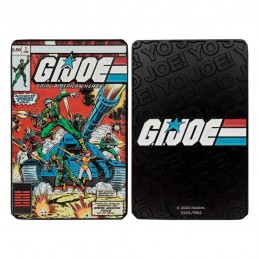 FANATTIK G.I. JOE A REAL AMERICAN HERO N.1 60TH ANNIVERSARY COMIC BOOK INGOT