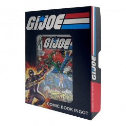 FANATTIK G.I. JOE A REAL AMERICAN HERO N.1 60TH ANNIVERSARY COMIC BOOK INGOT
