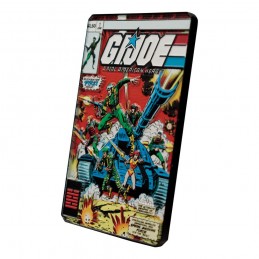 G.I. JOE A REAL AMERICAN HERO N.1 60TH ANNIVERSARY COMIC BOOK INGOT LINGOTTO FANATTIK