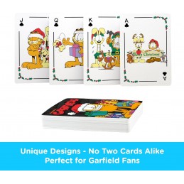 AQUARIUS ENT GARFIELD CHRISTMAS PLAYING CARDS