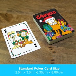 AQUARIUS ENT GARFIELD CHRISTMAS PLAYING CARDS