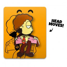 YOUTOOZ GARFIELD JON DISCO FEVER MOVING PIN BADGE