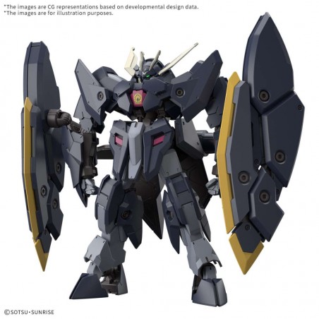 HIGH GRADE HG GUNDAM ZAGAN 1/144 SCALE MODEL KIT GUNPLA PVC FIGURE
