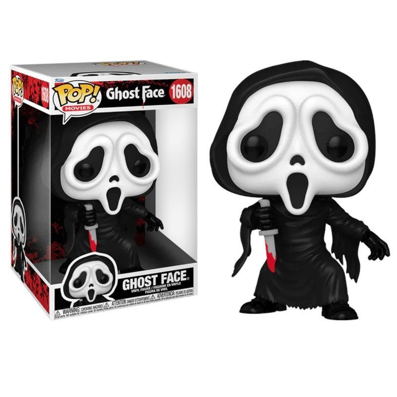 FUNKO FUNKO POP! GHOST FACE GHOSTFACE SUPER SIZED 25CM FIGURE FUNKO FUNKO POP! GHOST FACE GHOSTFACE SUPER SIZED 25CM FIGURE
